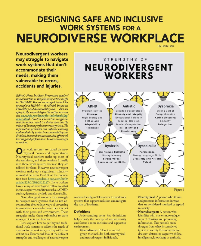 neurodiverse workplace